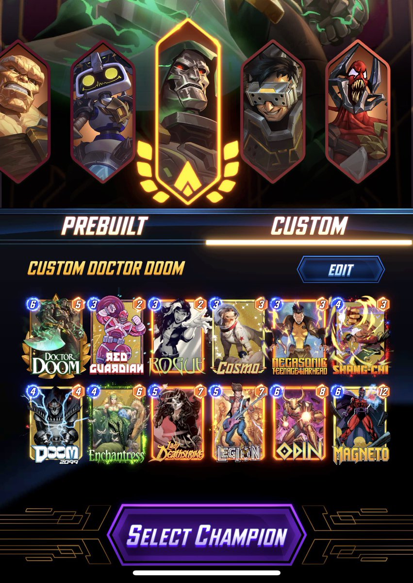 Completed GA without gold, first Herbie build was so good I had to concede games to get under the cap for more free tickets. After the OTA I re-created it in the aggregate with Doom. Post-OTA Doom had a better win rate than Herbie. <a href="/SnapDecks/">SnapDecks</a>