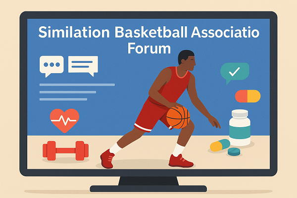 MegaHealthSite's tweet photo. Health with the Simulation Basketball Association https://t.co/ZzWJGUfal0 Discover the Simulation #Basketball Association #Forum – where virtual #basketball fans meet, discuss, and learn about #health, #fitness, and #supplements to stay on top of their game. https://t.co/vJfgSZfWEx