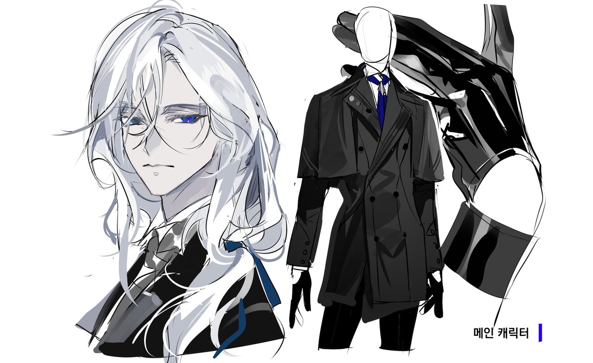 구상 단계 러프 (*허락 받아 올리지만 문제시 삭제합니다)