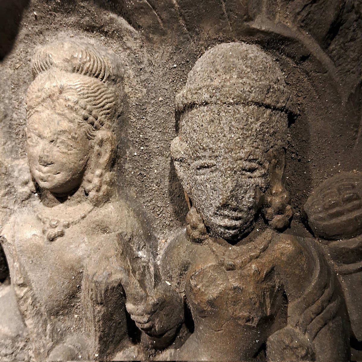 We shouldn’t pretend to know how to restore when we clearly don’t. Even I can tell this cement repair of Uma-Maheshwor at Patan Museum disrespects the sculpture’s integrity and its cultural &amp; conservation values.
Not every fragment needs filling—the absence can speak volumes.