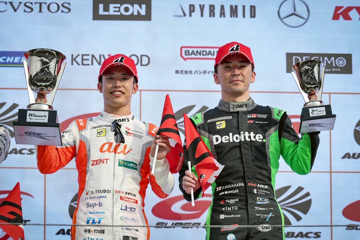 皆さん応援ありがとうございました！
明日も頑張ります！！
#SUPERGT
#TomsRacing 
#ToyotaGAZOORacing