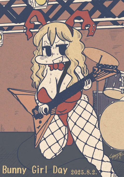間に合った!! #バニーの日