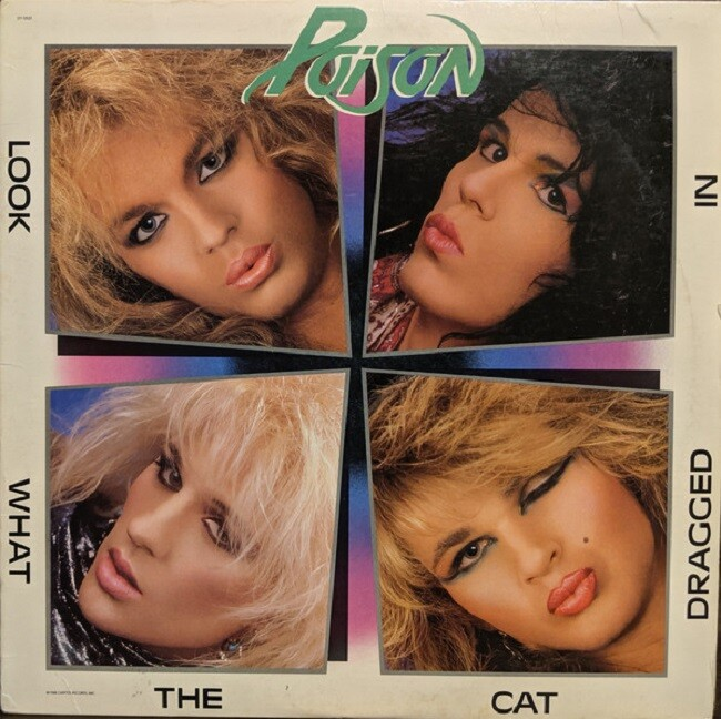 #OnThisDay in 1986, Poison's debut album "Look What the Cat Dragged In" debuted at #197 on the Billboard Top Pop Albums chart. It took some time to build momentum, but one Talk Dirty to Me was released, the album rose all the way to #3. #80sMetal