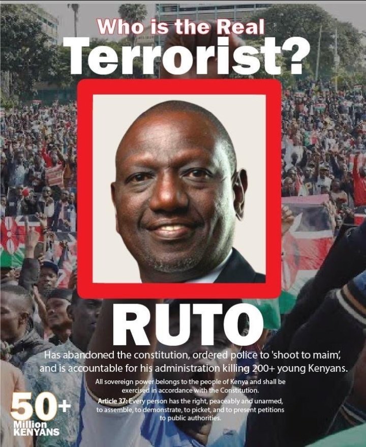 _James041's tweet photo. #RutoMustGoNow https://t.co/WBRE4SFjip