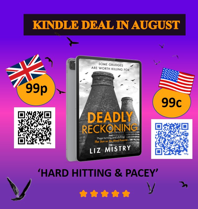 Dr Liz Mistry #TheRevengePact (@lizmistryauthor) on Twitter photo BARGAIN! DEADLY RECKONING on AMAZON MONTHLY DEAL for ONLY 99p/99c in Aug
‘‘Outstanding Scottish Noir with a tinge of humour’
#readingcommunity #Kindledeal
<a href="/lblaUK/">Lorella Belli Agency Ltd</a> <a href="/HQstories/">HQ Stories</a> @sophiaAllistone <a href="/georgiahester_/">Georgia Hester</a> <a href="/kindledeals/">Kindle Book Deals</a>
UK bit.ly/42XVJnC USA bit.ly/418MUWP BARGAIN! DEADLY RECKONING on AMAZON MONTHLY DEAL for ONLY 99p/99c in Aug
‘‘Outstanding Scottish Noir with a tinge of humour’
#readingcommunity #Kindledeal
<a href="/lblaUK/">Lorella Belli Agency Ltd</a> <a href="/HQstories/">HQ Stories</a> @sophiaAllistone <a href="/georgiahester_/">Georgia Hester</a> <a href="/kindledeals/">Kindle Book Deals</a>
UK bit.ly/42XVJnC USA bit.ly/418MUWP