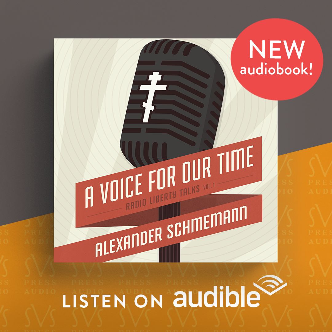SVSPress's tweet image. 📖🎧 New audiobook: Fr. Alexander Schmemann’s A Voice for Our Time
🎙 Narrated by Alex Michael Azar II

Originally broadcast on Radio Liberty, these talks expose the lies of our age and point to the Gospel’s truth.

Find hope &amp;amp; faith—listen now! buff.ly/qGpG7Ef