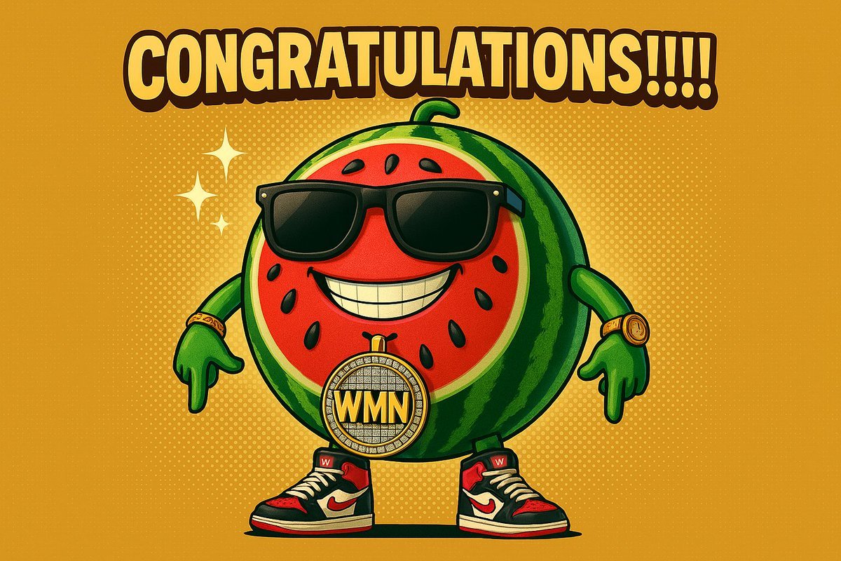 WaterMalones CTO (@watermalonescto) on Twitter photo 🚨$WMN MEME CONTEST WINNERS ANNOUNCED! 🎉🧠
Huge shoutout to everyone who joined our creative contest 💥
🏆 After votes & admin review, here are the winners:
🥇 1st Place — <a href="/EdersMike/">Mike (Best editor)</a>
🥈 2nd Place — <a href="/DeDonOfWeb3/">De Don of Web3</a>
🥉 3rd Place — <a href="/PelasSendpoyd/">cah e</a>
📩 All winners, kindly DM us on 🚨$WMN MEME CONTEST WINNERS ANNOUNCED! 🎉🧠
Huge shoutout to everyone who joined our creative contest 💥
🏆 After votes & admin review, here are the winners:
🥇 1st Place — <a href="/EdersMike/">Mike (Best editor)</a>
🥈 2nd Place — <a href="/DeDonOfWeb3/">De Don of Web3</a>
🥉 3rd Place — <a href="/PelasSendpoyd/">cah e</a>
📩 All winners, kindly DM us on
