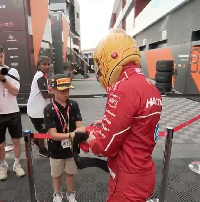 The Race tweet media