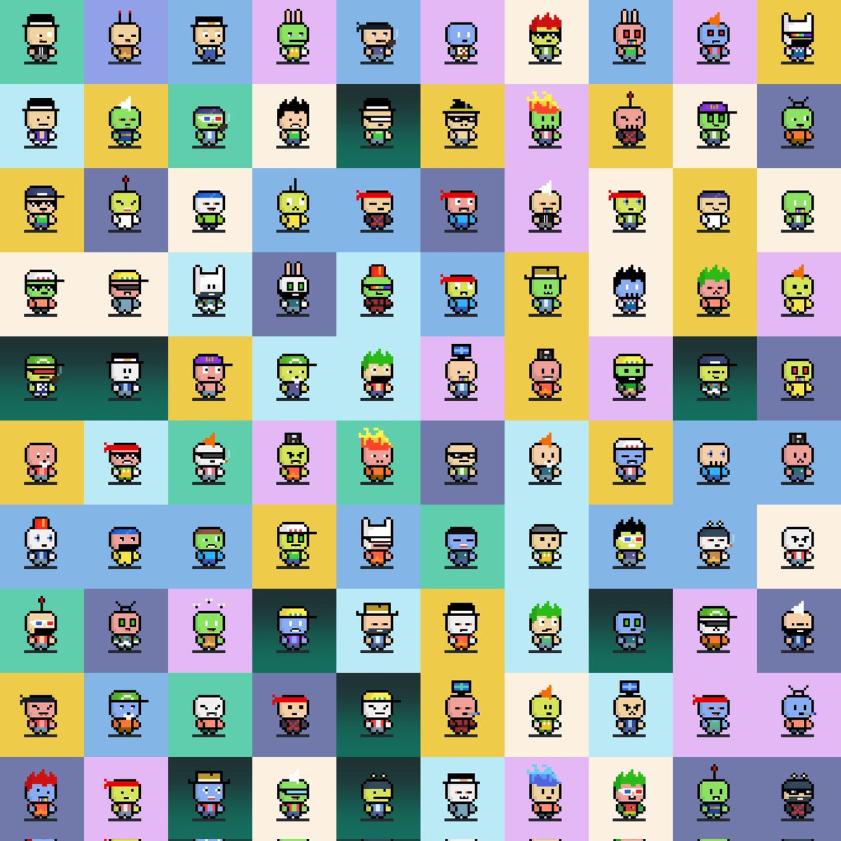 Do you know! 

You can create Collage by maximum 100 of images even more ☕