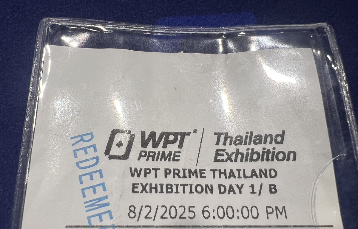 WPT ThailandはDay1/B通過できず、飛翔です