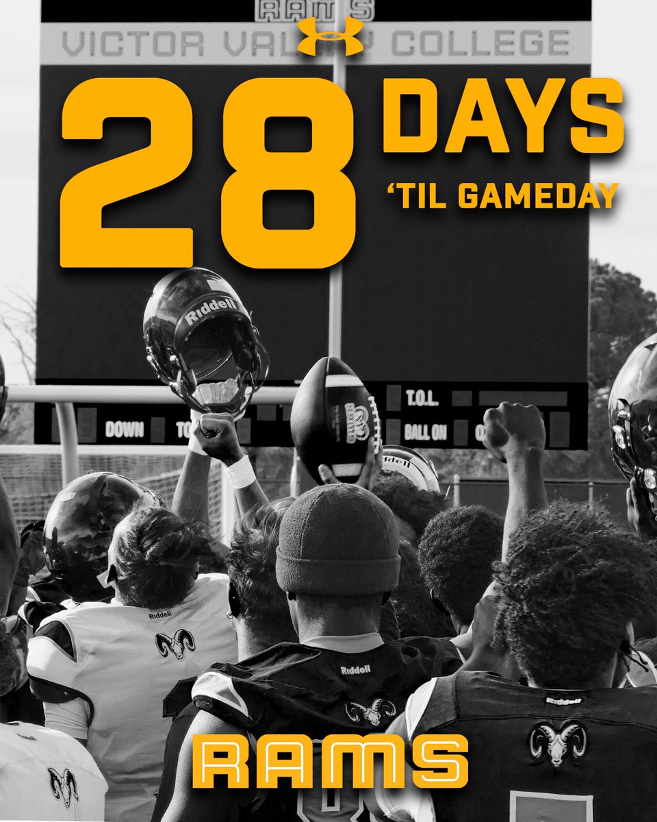 It’s almost here! 🐏🏈