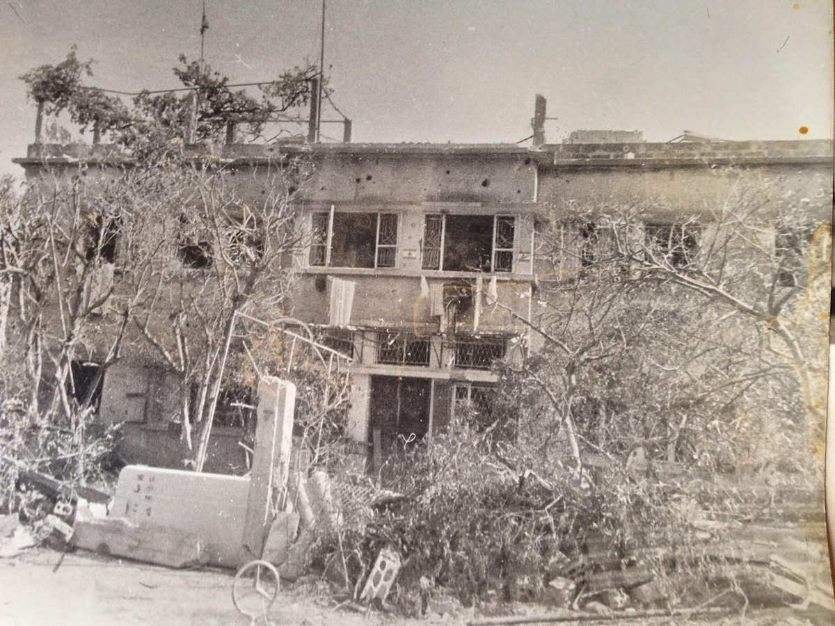 Family house in Saida in 1982.   Grand parents dragged themselves out when the air raids began and went to the car. Incideieries and Napalm derivatives were used and everything caught fire.

Did any body learm? All knew this will happen again and allowed it over and over.