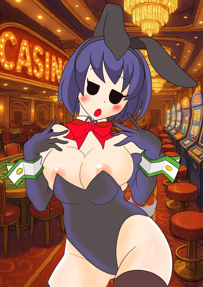 バニーの日なのでバニーな女の子描きました。
前々から描きたかったモブ顔フェイスでござい