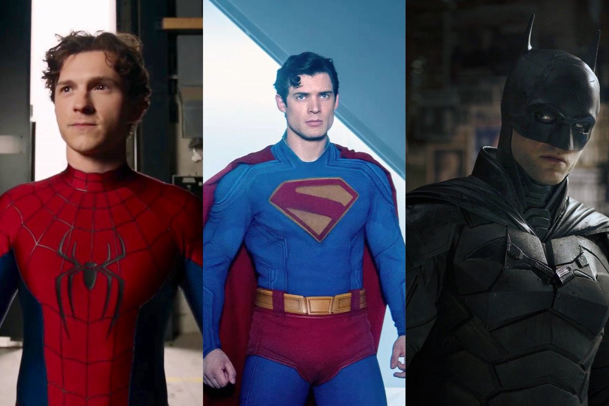 ReignOfPride's tweet photo. The holy trinity of the best comic book suits put to live action https://t.co/89Sb7cpIAr