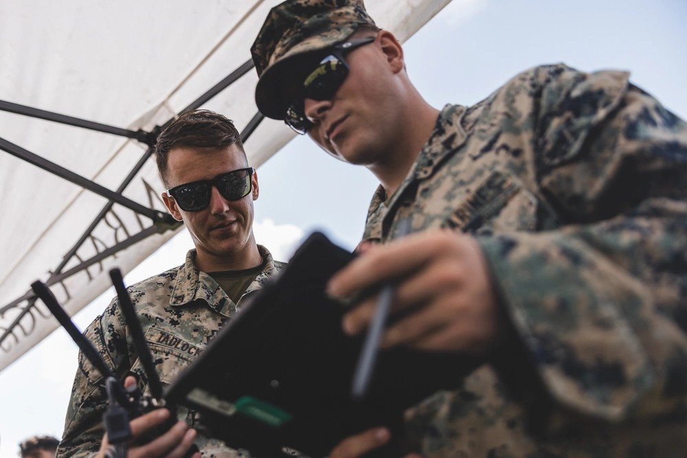 II MEF (@iimefmarines) on Twitter photo Marines with <a href="/2ndMLG/">2nd Marine Logistics Group</a> operated the Tactical Resupply Vehicle-150 UAS during CLR 2’s Fly Day at Camp Lejeune, NC. The training included familiarization flights, mock resupply missions, and readiness checks to stay mission ready.
📸 <a href="/USMC/">U.S. Marines</a> Cpl. Meshaq Hylton <a href="/DeptofDefense/">Department of Defense 🇺🇸</a> Marines with <a href="/2ndMLG/">2nd Marine Logistics Group</a> operated the Tactical Resupply Vehicle-150 UAS during CLR 2’s Fly Day at Camp Lejeune, NC. The training included familiarization flights, mock resupply missions, and readiness checks to stay mission ready.
📸 <a href="/USMC/">U.S. Marines</a> Cpl. Meshaq Hylton <a href="/DeptofDefense/">Department of Defense 🇺🇸</a>