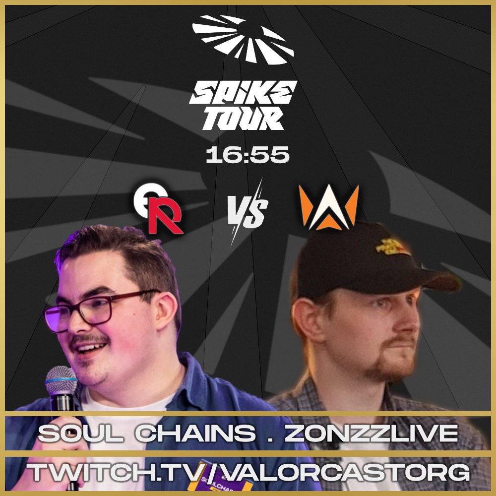 Match 5 : 

<a href="/ErahEsport/">Erah</a> vs #Dynasty

twitch.tv/valorcastorg