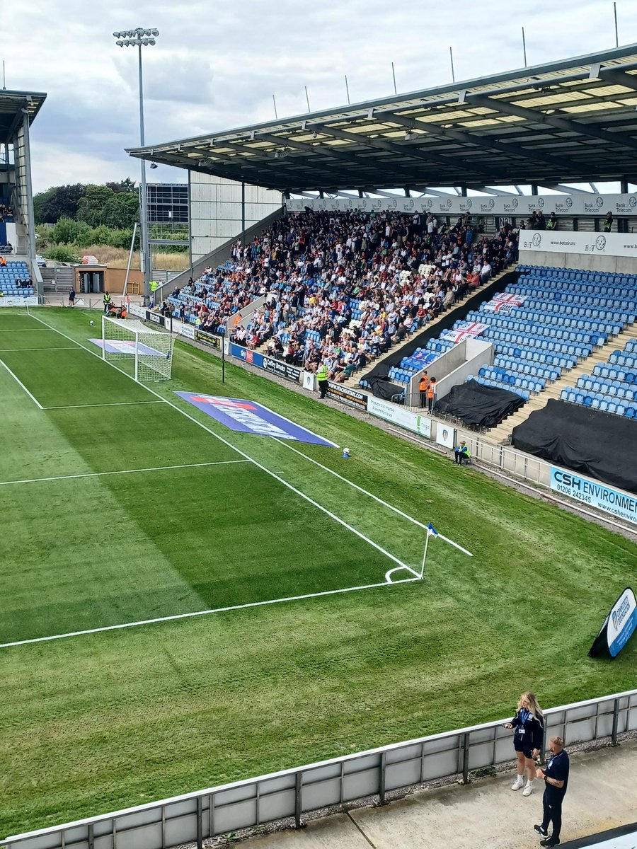 Amazing, 682 #SWA at Colchester today. 👏👏
<a href="/TranmereRovers/">Tranmere Rovers FC</a> 
#TRFC