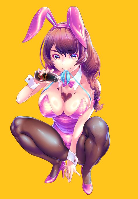 ちゃんとしたバニー絵これしかないの…(h 