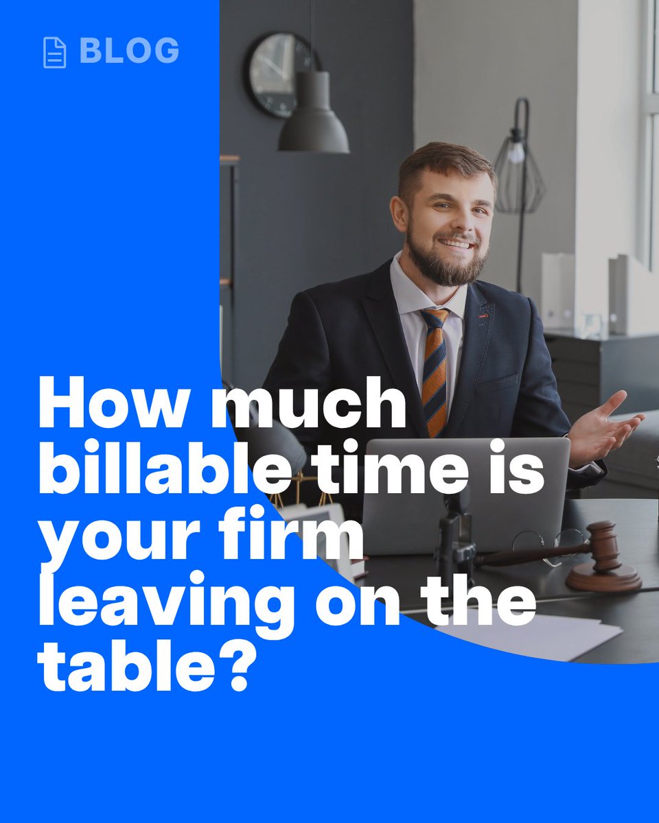 Manual time tracking might feel easy. But, it’s rarely accurate. That’s why more attorneys are switching to time tracking software designed to capture every billable second and simplify invoicing.

Explore 15 top tools that help law firms bill better:
hubs.ly/Q03z7b5m0