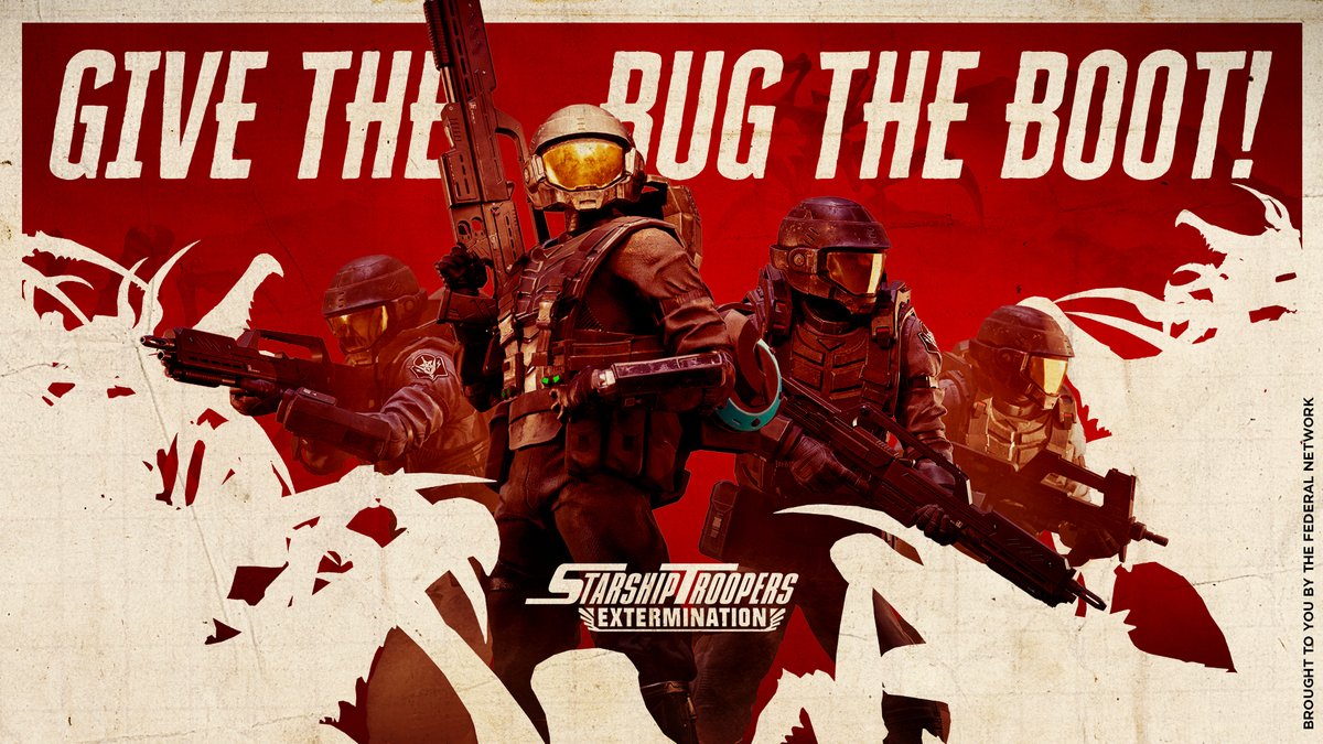 TroopersExt's tweet image. ⚠️ Time’s running out!

🎮FREE to play on Steam until August 3.
💥 Plus, 50% OFF during the event! 

You know what to do!
▶️ bit.ly/457yU0B

#StarshipTroopersExtermination #DoYourPart #SteamFreeWeekend