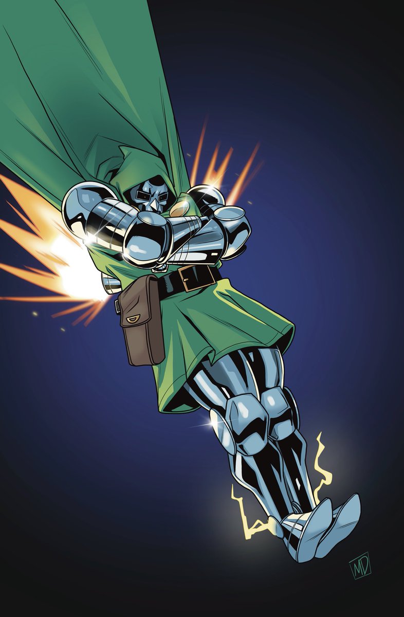 MeechDoodle's tweet image. A tribute to the Infamous Doctor Doom ‘Foot Dive’ Marvel vs Capcom. 
#DoctorDoom #MVC2 #Fantasticfour