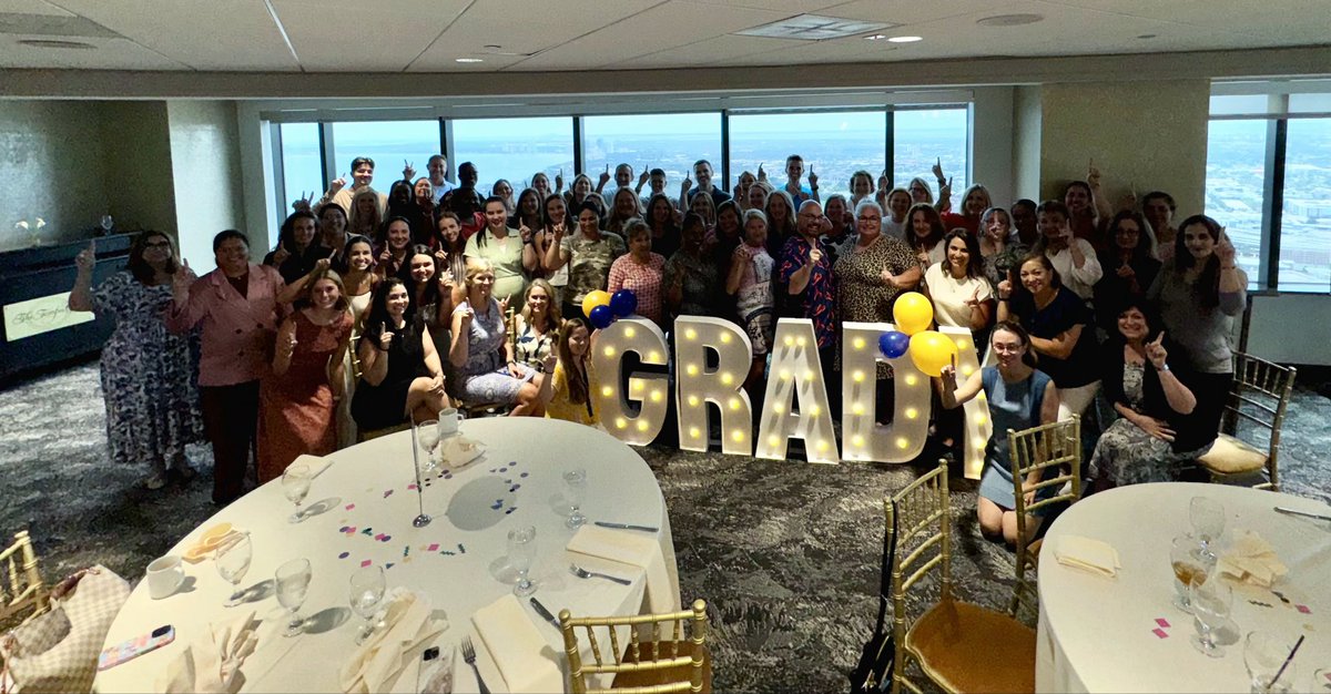 We had an amazing 1st day back to school. Thank you, Superintendent Van Ayres and Dr. Hahn, for visiting us to recognize our accomplishment of being #1 in the district.. Then, it was off to the Tampa Club for lunch to celebrate. <a href="/VanAyresHCPS/">Van Ayres</a>