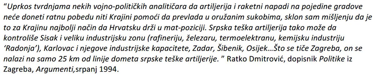 Ratko pita: "Što je Hrvatska dobila Olujom?" Ratko, 1994. godine javno si se zalagao za to da srpske snage drže hrvatske gradove i mjesta pod prijetnjom topništva i raketne vatre. U Oluji je Hrvatska dobila slobodu od opsada svojih gradova, i slobodu od tebe i tebi sličnih.
