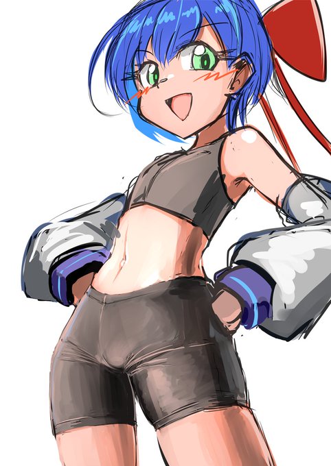 スパッツの日落書き(遅刻 