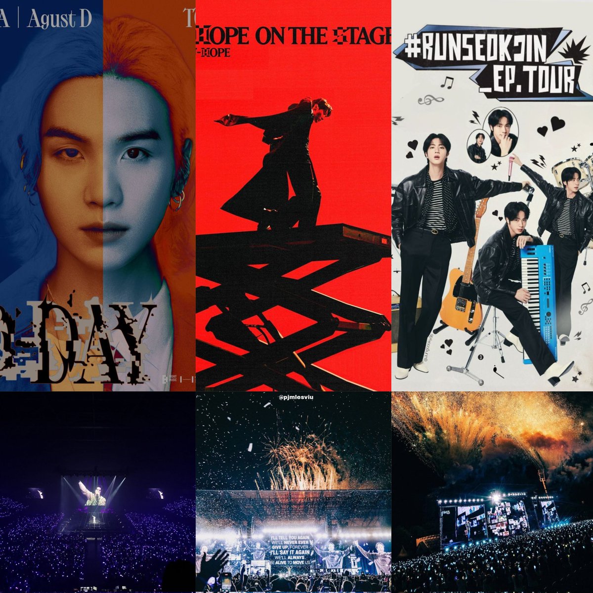 "BTS se convierte en el PRIMER GRUPO de habla no inglesa con 3 miembros vendiendo cada uno +90k de entradas con sus giras en solitario en USA" BTS HACIENDO HISTORIA CON SUS GIRAS EN SOLO! 😭🔥

CONGRATULATIONS BTS
CONGRATULATIONS J-HOPE
CONGRATULATIONS JIN
CONGRATULATIONS AGUST D