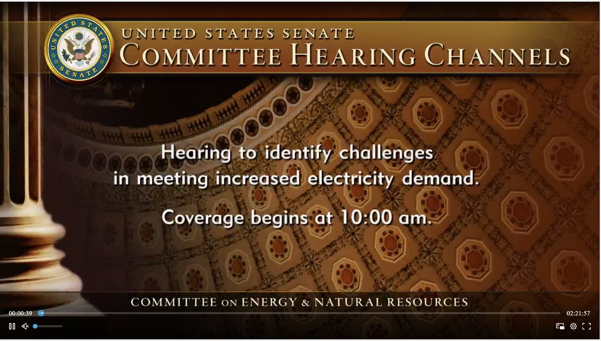 For all the renewable champions who are trying to use growing data center-driven U.S. electricity demand as cover for allowing more wind and solar into the American grid, last week’s Senate Committee on Energy and Natural Resources hearing should prove enlightening.

In his