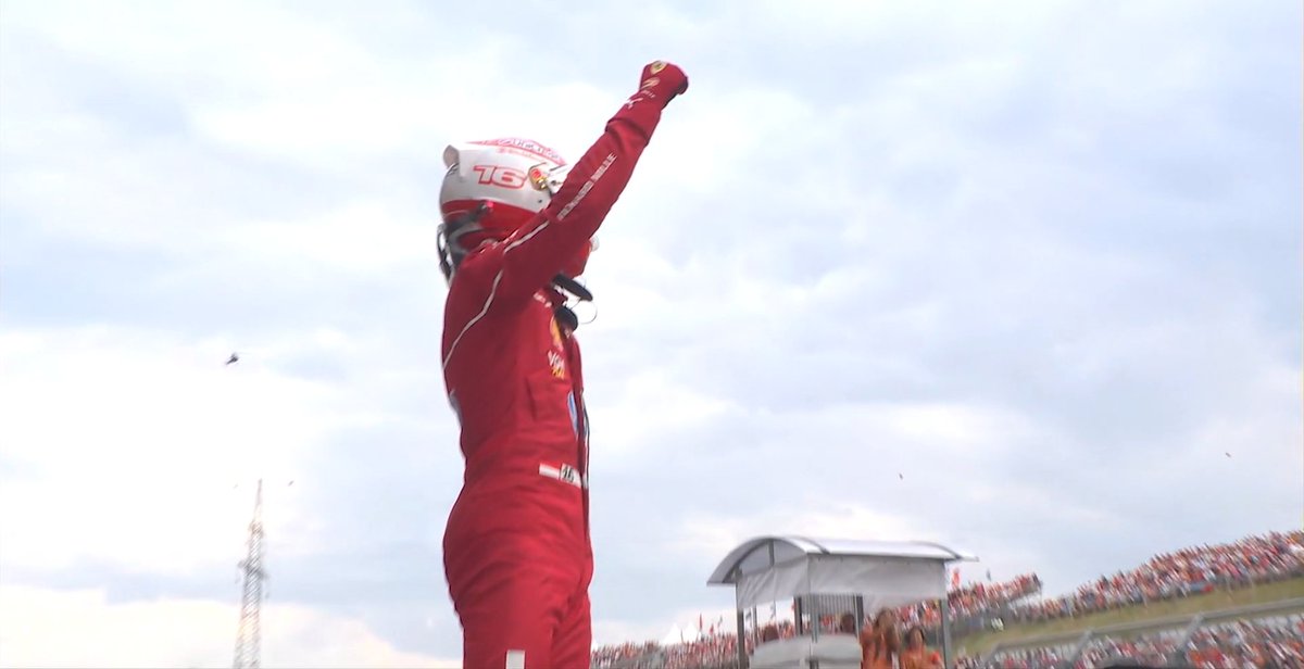 GRANDE <a href="/Charles_Leclerc/">Charles Leclerc</a> ! 👏 👑

#F1 #HungarianGP