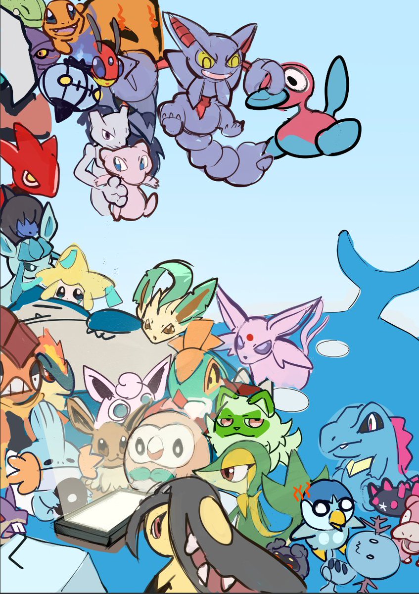 ACTUALIZACIÓN
esto se ha magnificado mas de lo que pensaba, os juro que terminaré haciendo todos, pero darme tiempo. no paro de dibujar nuevos
sigo agradeciendo los retweets y likes :))))