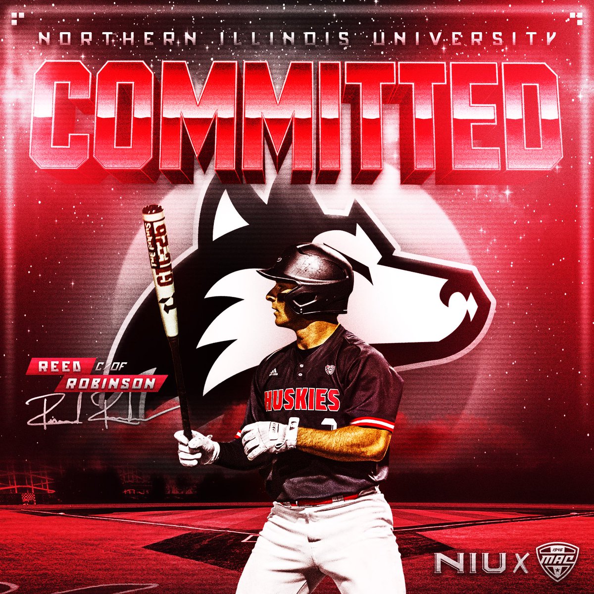 Reed Robinson (@reedrobinson07) on Twitter photo I'm beyond blessed and excited to announce my commitment to play baseball at Northern Illinois University! Thank you to my family, coaches, teammates, and everyone who’s supported me. Lastly, I want to thank <a href="/ryancopelandNIU/">Ryan Copeland</a> and the entire coaching staff for this opportunity! I'm beyond blessed and excited to announce my commitment to play baseball at Northern Illinois University! Thank you to my family, coaches, teammates, and everyone who’s supported me. Lastly, I want to thank <a href="/ryancopelandNIU/">Ryan Copeland</a> and the entire coaching staff for this opportunity!