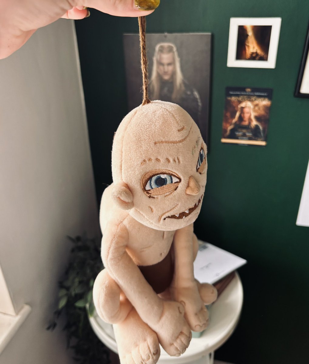 my gollum plush that i carry around by his three strands of hair is more precious than any labubu