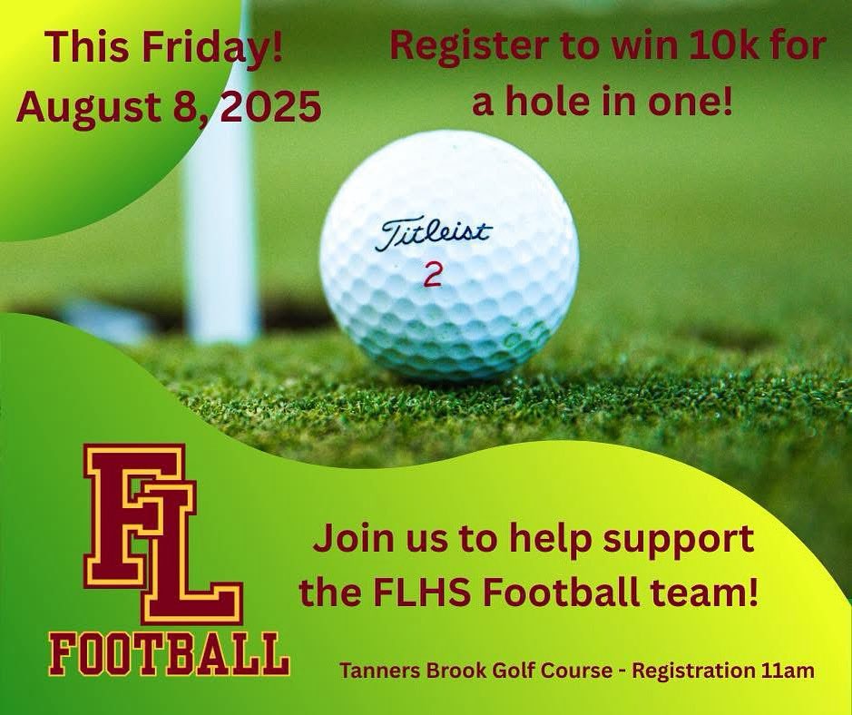 Forest Lake Rangers Football (@flrangerfb) on Twitter photo We still have a few spots available in our golf tournament this Friday August 8th out at Tanners Brook! Please contact bbeeskow@flaschools.org if you or someone you know wants to get a foursome in it. We still have a few spots available in our golf tournament this Friday August 8th out at Tanners Brook! Please contact bbeeskow@flaschools.org if you or someone you know wants to get a foursome in it.