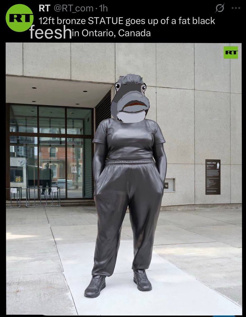 I’m outraged.

Why would they make a statue with shoes!?!