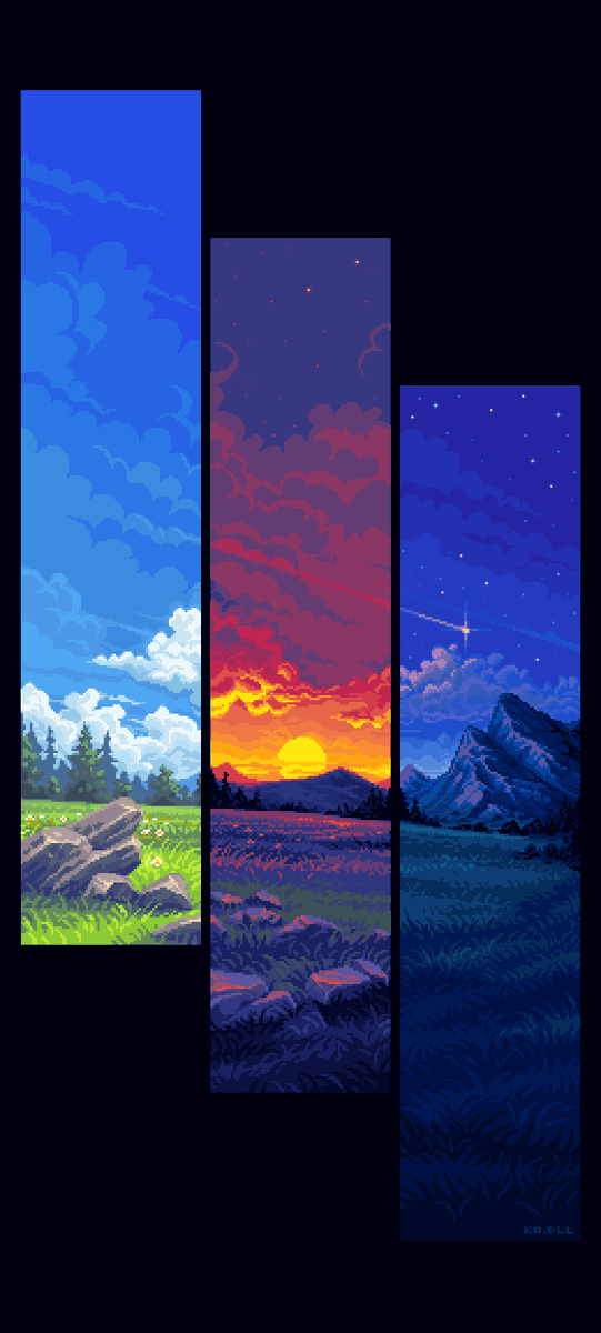 I have been asked to prepare an extended version for mobile wallpaper. 1560x3462px
Click to see the whole image &amp; enjoy!🌄