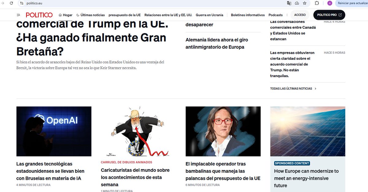 BecsHumor's tweet image. Hoy el politico.eu