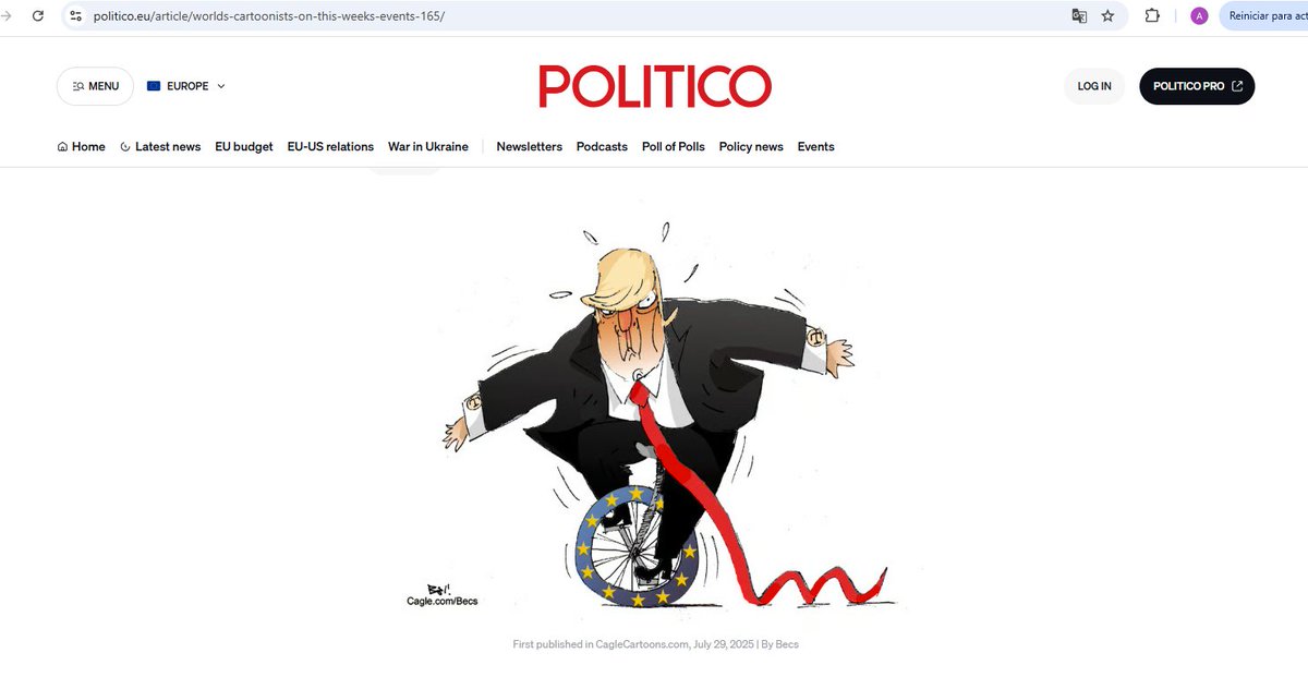 BecsHumor's tweet image. Hoy el politico.eu