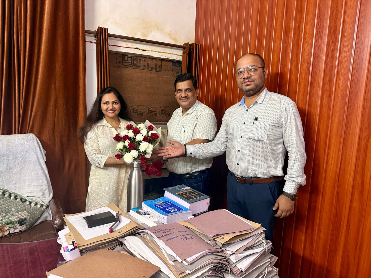 Joined as Deputy Commissioner GST (SIB) Enforcement wing in Meerut today. A new chapter begins. 
#NewPosting