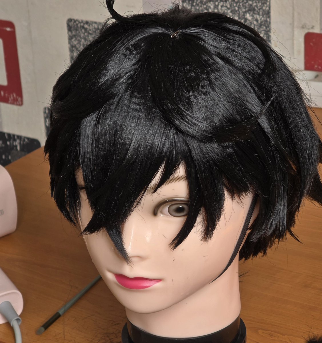 pollux_estate's tweet image. my first attempt at styling a wig
#wigmaker #persona5