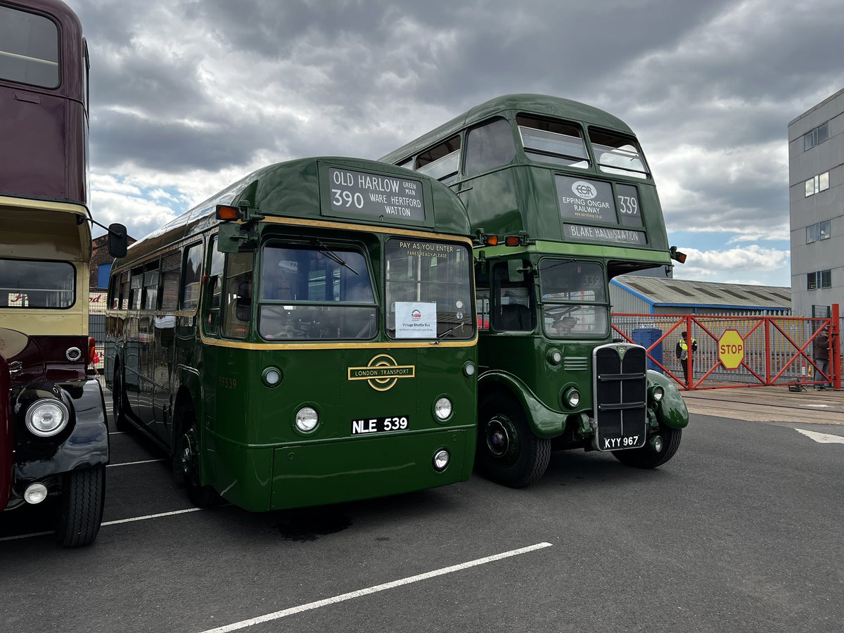 We’ve had another wonderful day at The Greatest Gathering, remember if you are visiting for the last day tomorrow the free heritage shuttle buses are running between Derby city centre and Litchurch Lane, picking up at Derby Railway Station, and they have some wonderful examples