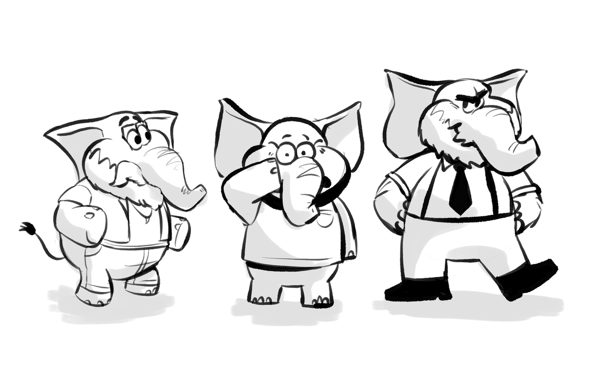 Drew myself <a href="/SrBowz/">Sr.Bowz</a> and <a href="/GurluTheChair/">Gurlu - COMMS OPEN (3/10)</a> after eating some elephant fruits