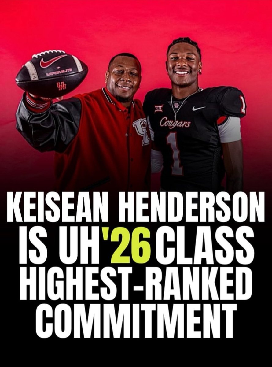 Legacy Athletics 🤙🏾 (@lssstitans) on Twitter photo Big Tyme!! Congratulations, <a href="/KeiHenderson1/">Keisean Henderson</a> '26! 👏🏾🔥🔥 <a href="/LegacyTitansFB/">Legacy Titans Football🏈</a> | <a href="/UHCougarFB/">Houston Football</a> Big Tyme!! Congratulations, <a href="/KeiHenderson1/">Keisean Henderson</a> '26! 👏🏾🔥🔥 <a href="/LegacyTitansFB/">Legacy Titans Football🏈</a> | <a href="/UHCougarFB/">Houston Football</a>