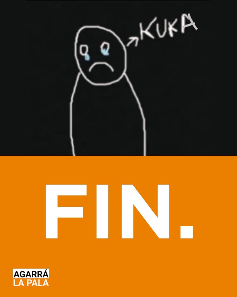agarra_pala's tweet image. FIN!