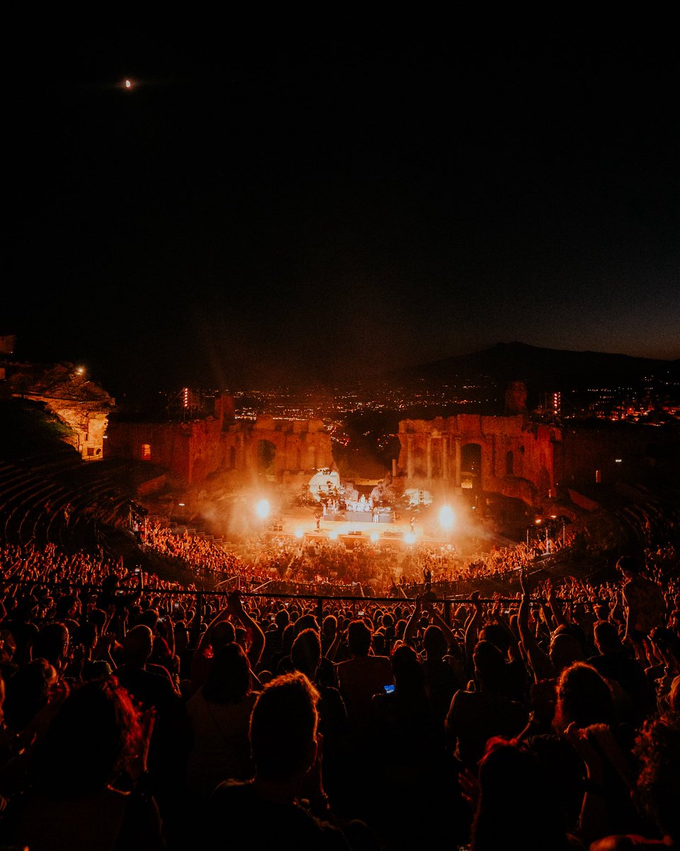 jameslabrie's tweet image. Over the years we’ve played so many beautiful and iconic venues but this last tour throughout Europe was unlike any other. Here are some shots of some of them that stood out. 
Taormina, Sicily
Pompeii, Italy
Plovdiv, Bulgaria
Orange, France