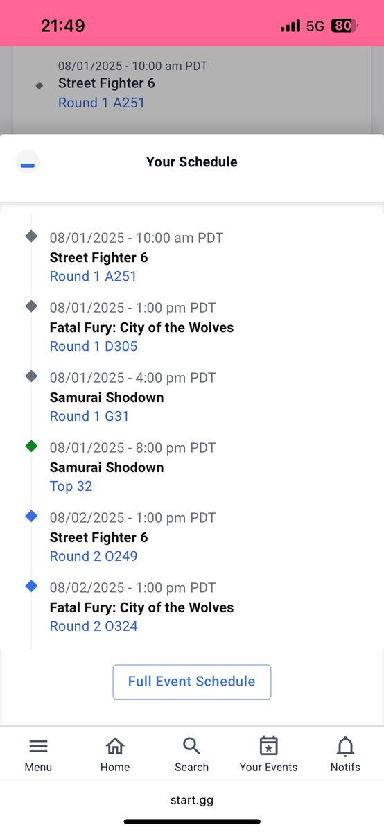 おはようございます！
現地時間13時、今から餓狼とSF6のプール2に挑みます。

両ゲームとも全く同じ時間開始で忙しいけど、ウィナーズで抜けれる様に頑張るぞー！
配信もします！

＃evo2025