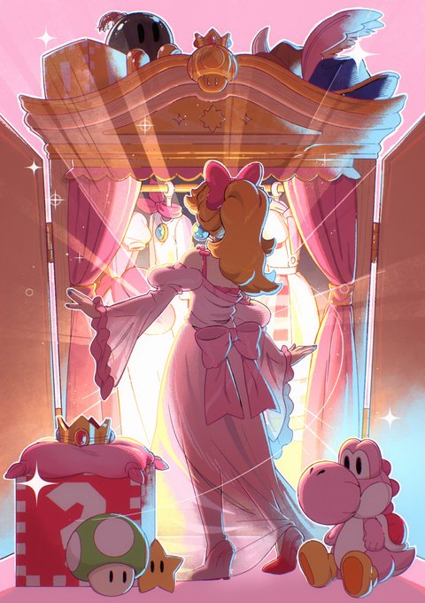 ピーチ姫 「【ファミコン】スーパーマリオブラザーズ ピーチ