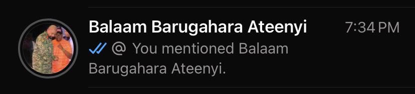 blue tick eluma🥹 <a href="/BalaamBarugahar/">Barugahara Balaam Ateenyi.</a>
