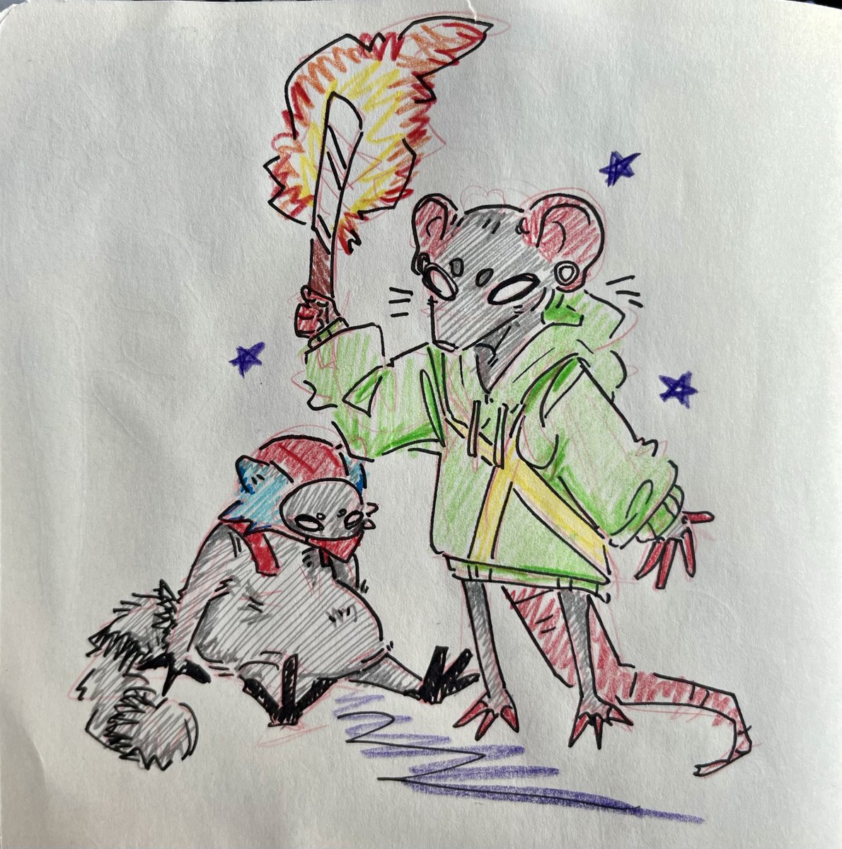 Silly doodle
#cliqueart
